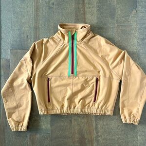 Free People Movement “So Fly” Half-Zip Jacket in Ginger - Size Small